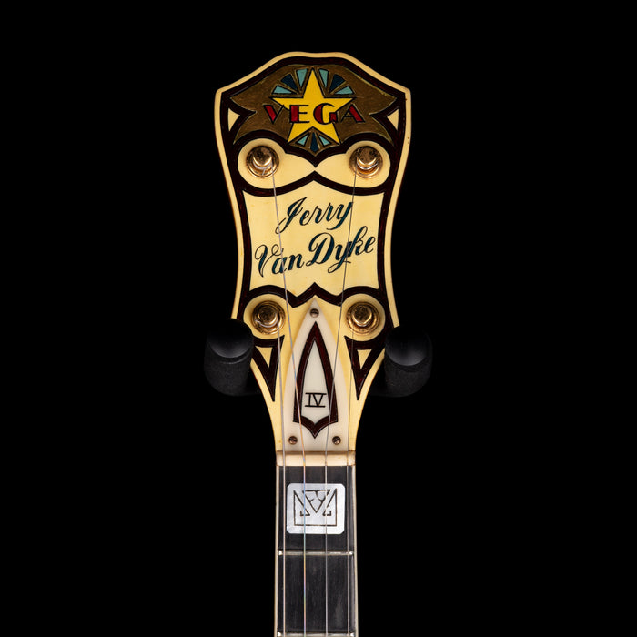 Pre-Owned 1962 Vega Jerry Van Dyke Vegavox Deluxe IV Tenor Banjo Blonde With OHSC
