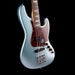 Fender Custom Shop Custom Classic Jazz Bass PJ NOS Firemist Silver With Case