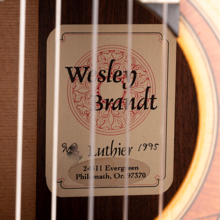 Pre-Owned Wesley Brandt Hermann Houser Classical Guitar Natural With Pickup With Case