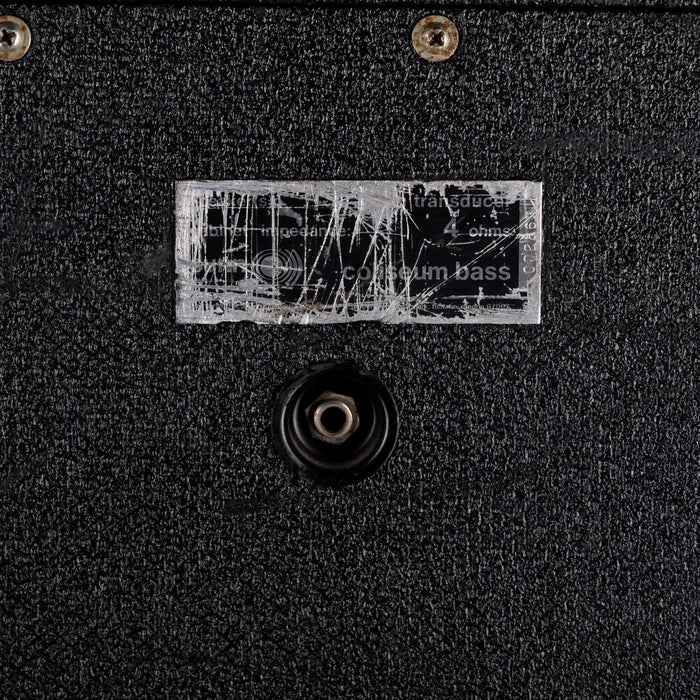 Pre-Owned 1970's Sunn Coliseum Bass Amp Cabinet With 18" Speaker Black Tolex