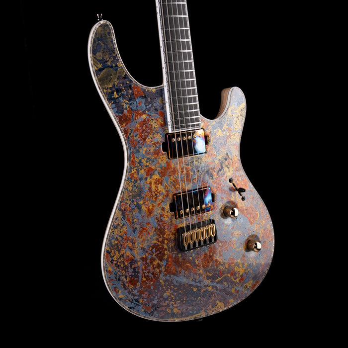 Mayones Regius 6 Imperial Nebula Splash with Case
