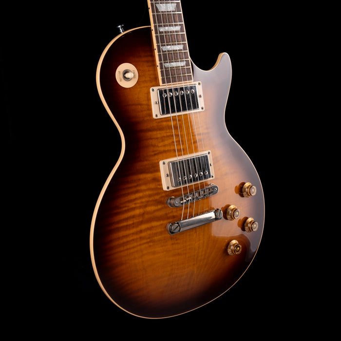 Pre-Owned 2003 Gibson Les Paul Standard Plus Top - Desert Burst With OHSC