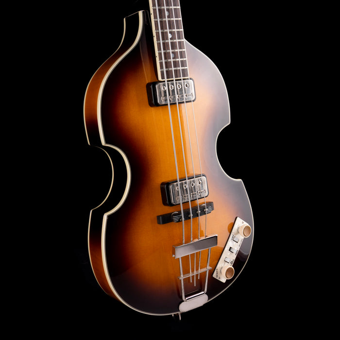 Used Hofner Contemporary HCT-500/1 Violin Bass Sunburst with Case - 2