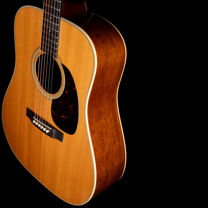 Vintage 1966 Martin D-28 Acoustic Guitar Natural With Calton Hard Case
