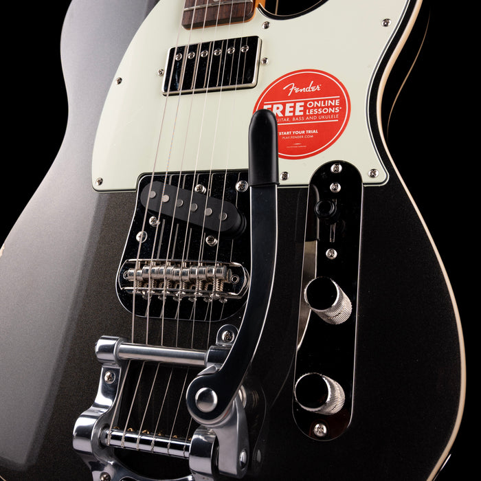 Used Squier Limited Edition Classic Vibe Custom Telecaster with Bigsby Charcoal Frost Metallic