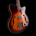 Used Vintage 1960s Bruno Royal Artist Hollowbody Bass Guitar Sunburst