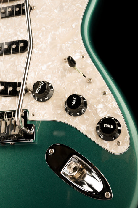 Pre Owned 2022 Fender Mod Shop Stratocaster Sherwood Green With OHSC