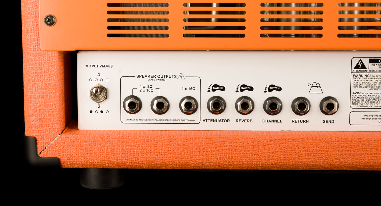 Pre Owned Orange Rockerverb 100 MKIII Guitar Amp Head with Cover