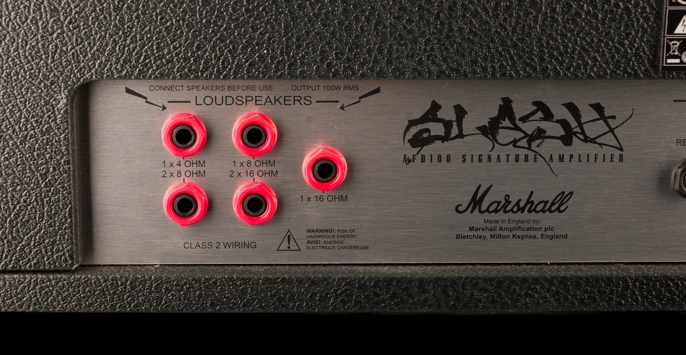 Pre Owned 2011 Marshall AFD100 Slash Signature Guitar Amp Head