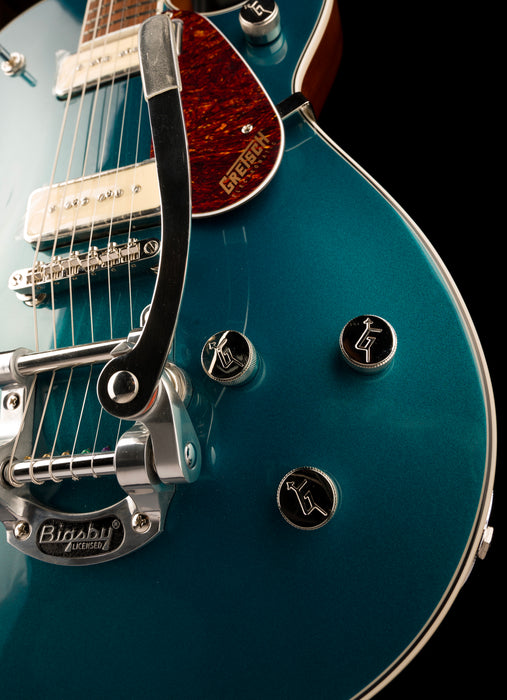 Used Gretsch G5210T-P90 Electromatic Jet Two 90 Single-Cut Petrol With OHSC