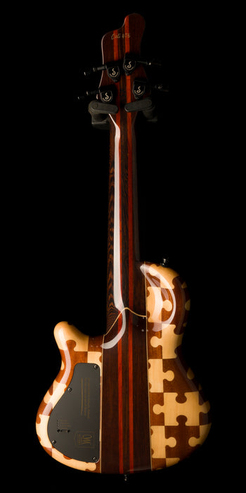 Mayones Cali4 Bass (17.5" Scale) Puzzle Top With Case