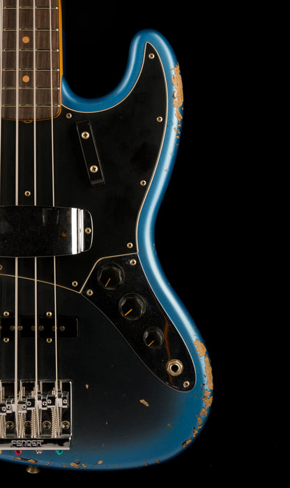 Fender Custom Shop 1963 Jazz Bass Heavy Relic Dark Night Truetone Color Set