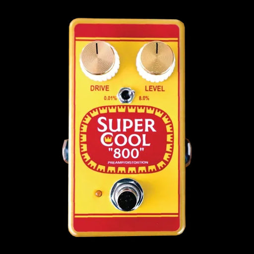 Supercool 800 Preamp/Distortion Pedal Front