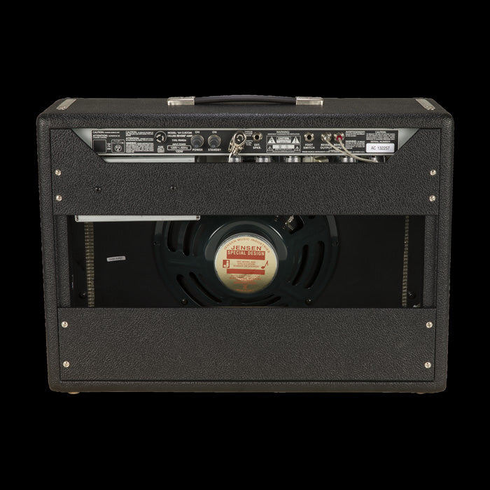 Fender '64 Custom Deluxe Reverb Hand-wired 1x12" Guitar Amp Combo Back