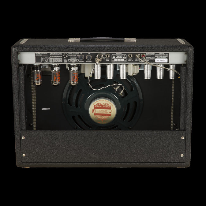 Fender '64 Custom Deluxe Reverb Hand-wired 1x12" Guitar Amp Combo Back