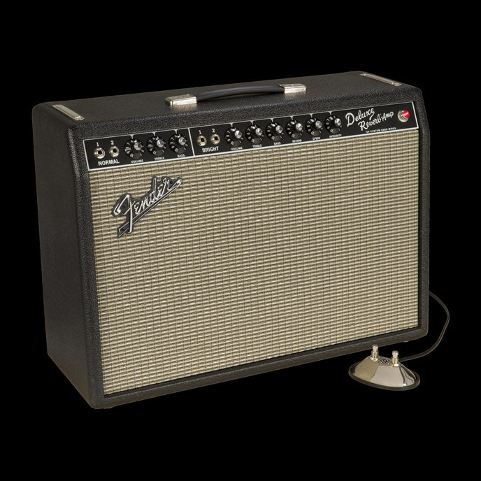 Fender '64 Custom Deluxe Reverb Hand-wired 1x12" Guitar Amp Combo Detail