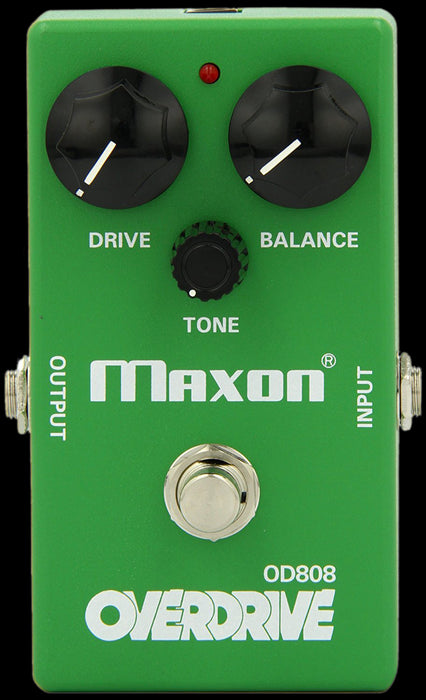 Maxon OD808 Overdrive Guitar Effect Pedal — Truetone Music
