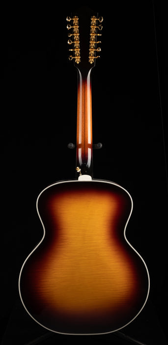 Pre Owned 2023 Guild F-512 12-String Acoustic Electric Guitar Antique Sunburst With OHSC