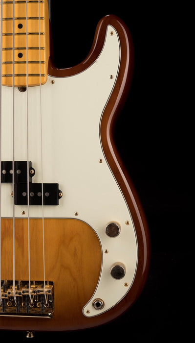 Used Fender 75th Anniversary Commemorative Precision Bass 2-Color Bourbon Burst with OHSC