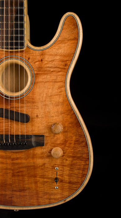 Used Fender Limited Edition American Acoustasonic Telecaster Koa With OHSC