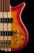 Used Jackson Pro Series Spectra Bass SBP V Transparent Cherry Burst