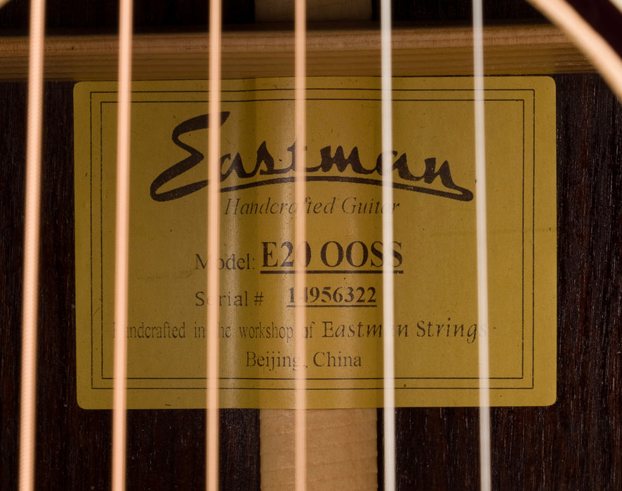 Used Eastman E20OOSS Acoustic Guitar Sunburst with OHSC
