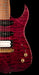 Pre Owned California Jalapeno Dark Transparent Red Electric Guitar With Case