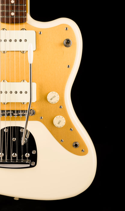 Pre Owned 2016 Squier J Mascis Jazzmaster Rosewood Fretboard Vintage White With Gig Bag