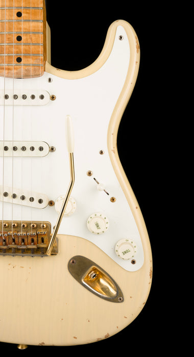 Pre Owned 1996 Fender Custom Shop Cunetto Relic 50's Stratocaster Blonde with OHSC