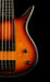 Used Ibanez GWB205 Gary Willis Fretless 5-String Electric Bass Tequila Sunrise Flat with Gig Bag