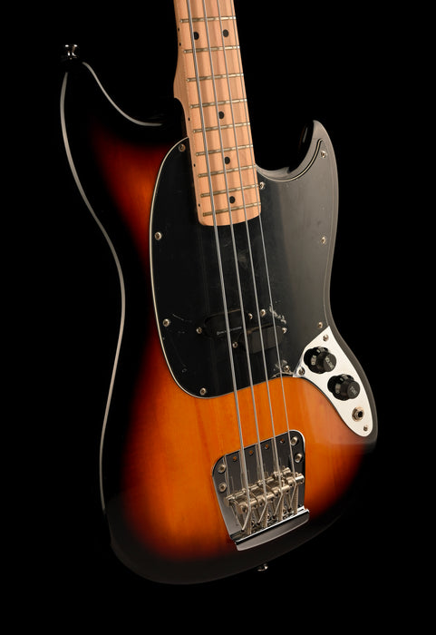 Pre Owned Squier Vintage Mustang Bass 3-Tone Sunburst With Gig Bag