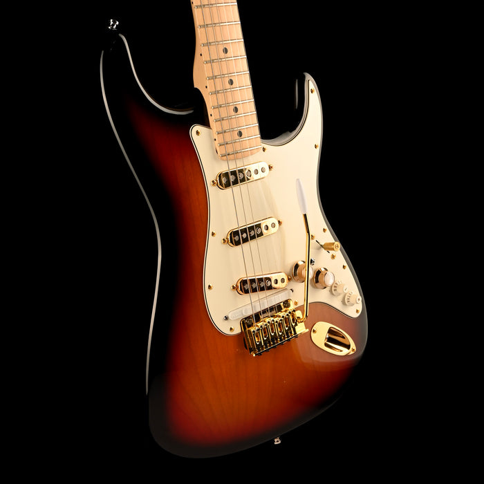 Pre Owned 2007 Fender VG Strat 3-Tone Sunburst Modified With Gig Bag