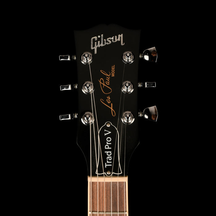 Pre Owned 2021 Gibson Les Paul Traditional Pro V Blueberry Burst With OHSC