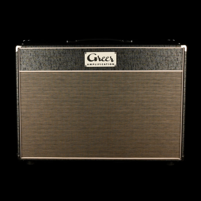 Pre Owned Greer Mini Chief 3-Watt Grey Guitar Amp Head With Matching 2x12" Guitar Amp Cabinet