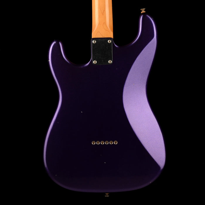 Pre Owned Partscaster Doom Gloom Body Tokai Neck Goldstar Purple Electric Guitar With OHSC