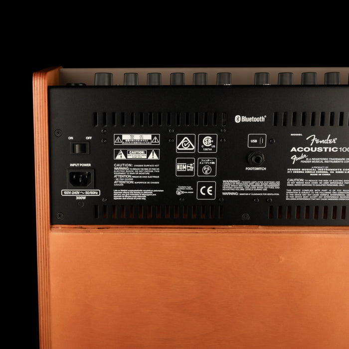 Pre Owned Fender Acoustic 100 Two Channel Acoustic Guitar Amp Combo