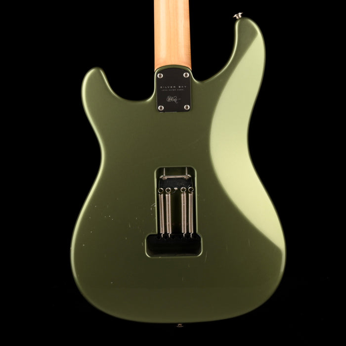 vvPre Owned PRS Silver Sky Green Orion Electric Guitar With Case