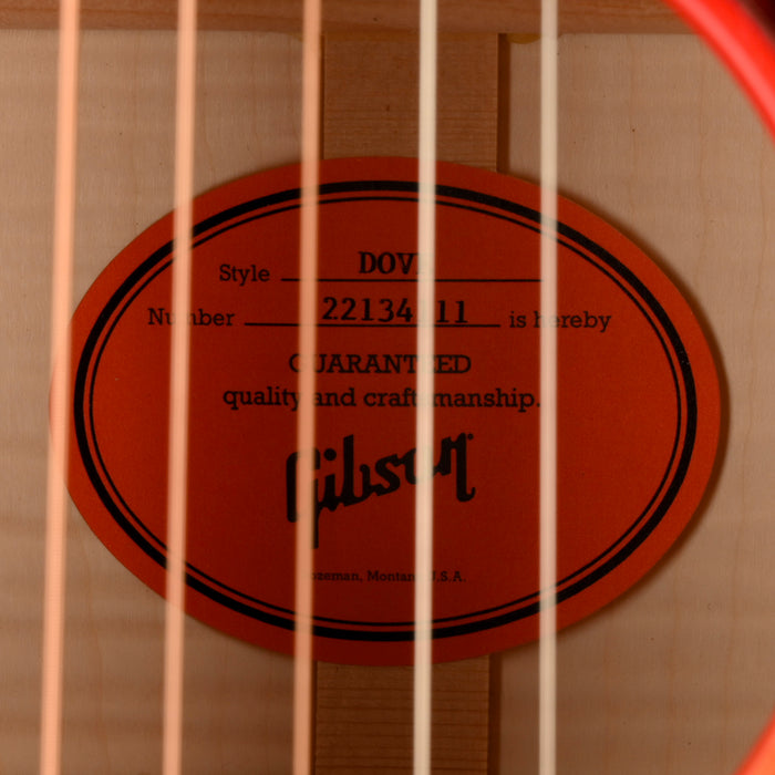 Gibson Dove Original Vintage Cherry Sunburst Acoustic Electric Guitar