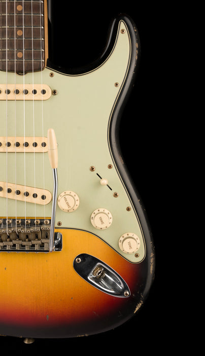Fender Custom Shop Masterbuilt Jason Smith 1959 Stratocaster Journeyman Relic Brazilian Rosewood 3-Tone Sunburst
