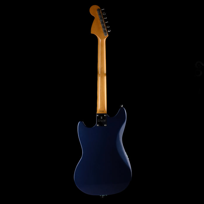 Pre Owned 2012 Fender Kurt Cobain Mustang Dark Lake Placid Blue With Gig Bag