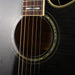 Used Ibanez AEF30E Trans Black Acoustic Electric Guitar with HSC