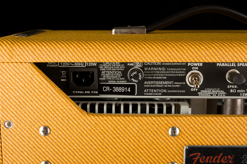 Used Fender '65 Princeton Reverb Tweed With 1x12" Combo With Cover