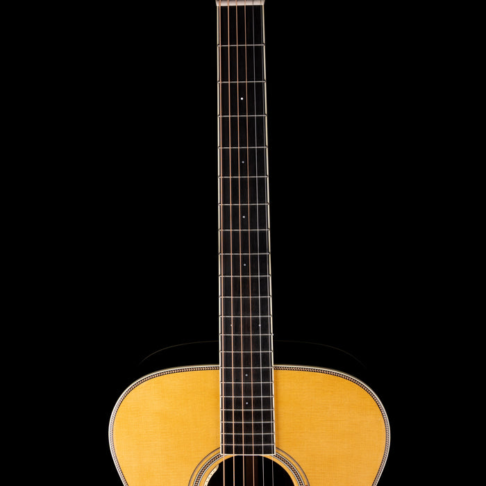 Used Santa Cruz OM Grand Natural Acoustic Electric Guitar with OHSC