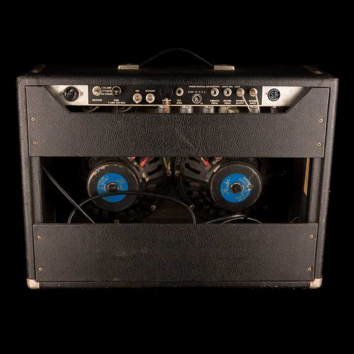 Pre Owned 1969 Fender Vibrolux Reverb “Drip Ring”  2-Channel 40-Watt 2x10" Guitar Amp Combo