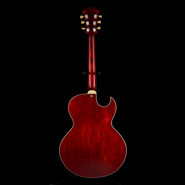Pre Owned Eastman AR372ce Archtop Truetone Classic Finish Faded Cherry Left-Handed With OHSC