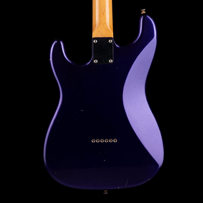 Pre Owned Partscaster Doom Gloom Body Tokai Neck Goldstar Viking Purple Electric Guitar