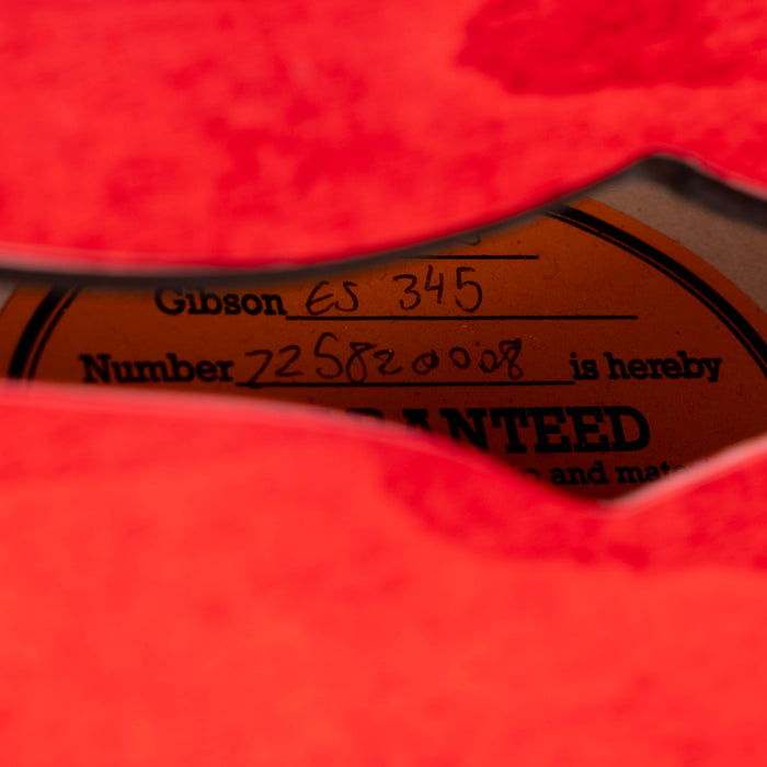 Used 2022 Gibson ES-345 Cherry With OHSC