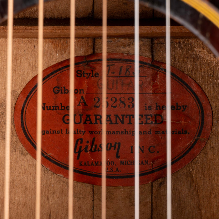 Vintage 1957 Gibson J-185 Sunburst Acoustic Guitar With OHSC