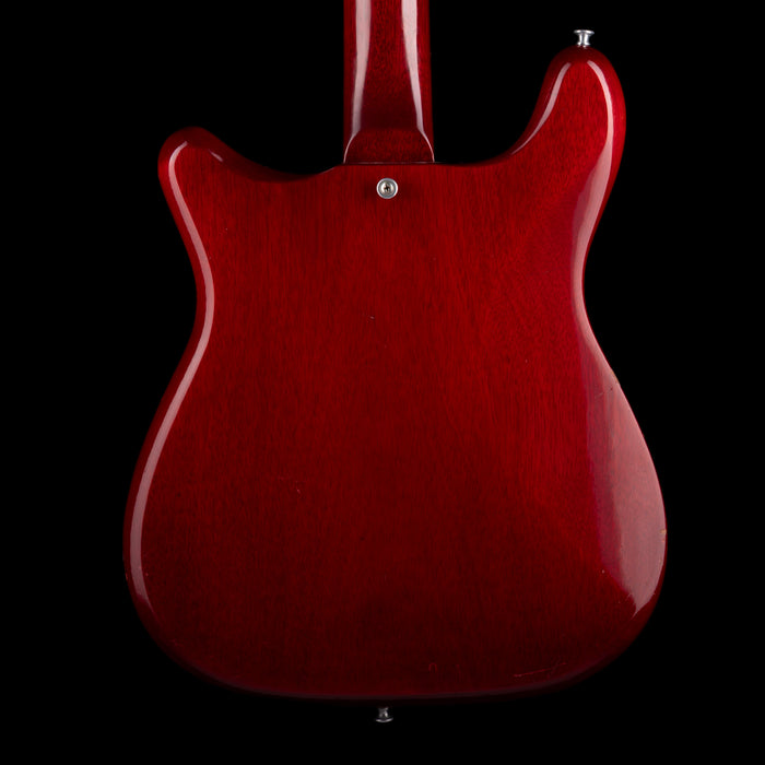 Vintage 1965 Epiphone Olympic Cherry Single Pickup Electric Guitar With Original Case