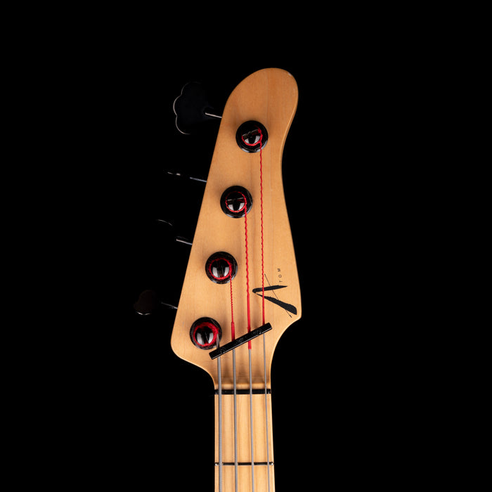 Pre Owned Tom Anderson Guitar Works Bass A Tom Bass Red With Case